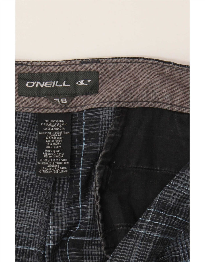 Shorts Chino Masculino O'Neill W38 XL Azul Marinho Xadrez Poliéster