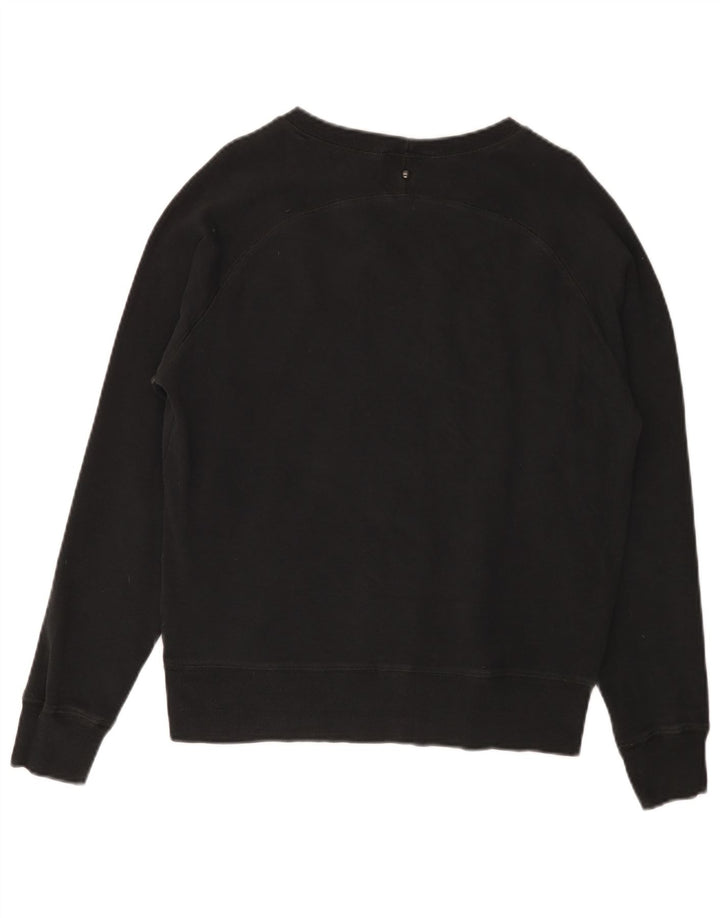 DIESEL moletom gráfico masculino jumper pequeno preto
