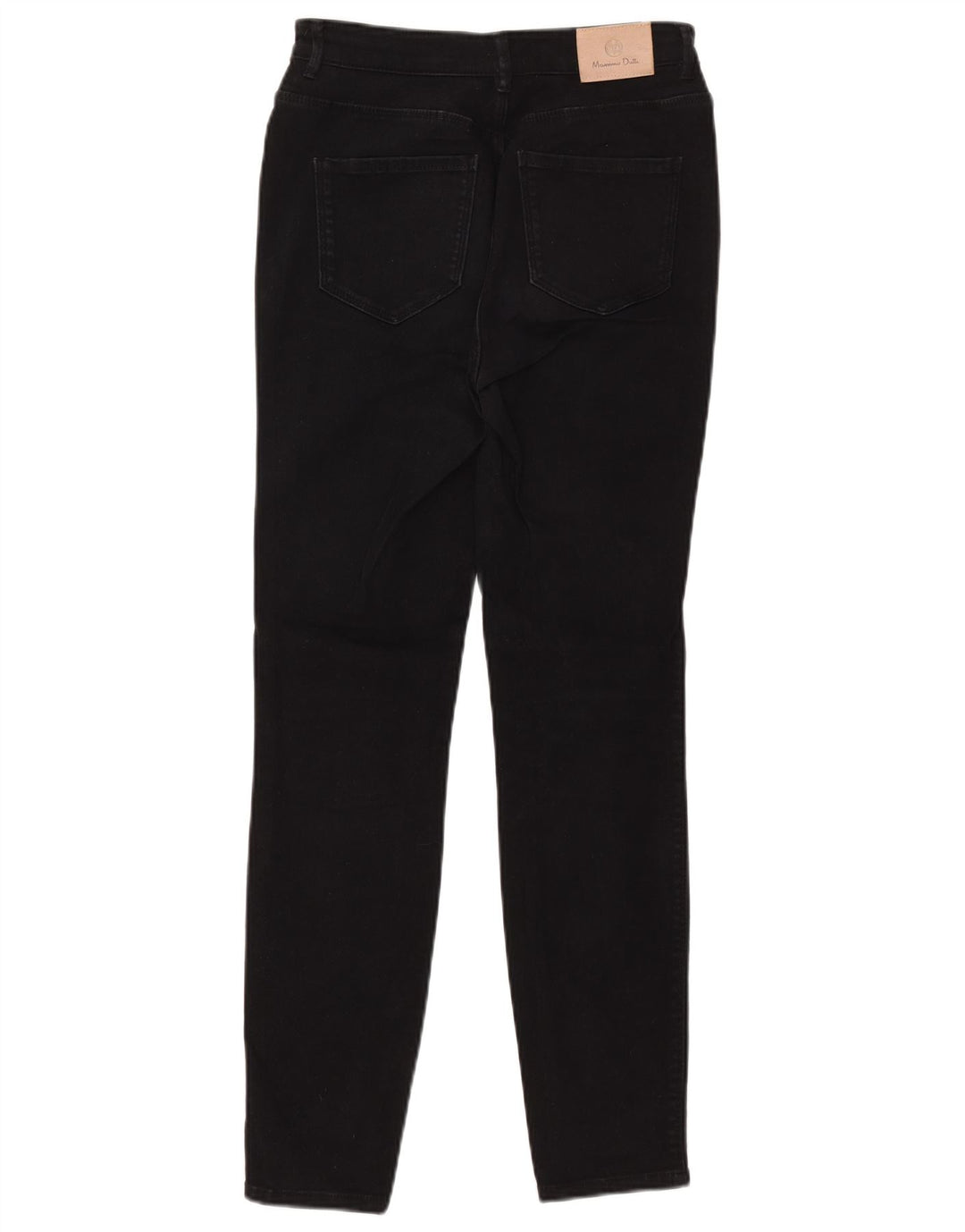 Jeans skinny feminino MASSIMO DUTTI EU 36 XS W26 L28 algodão preto