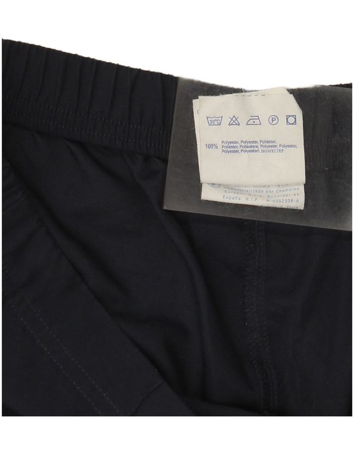 Calça de treino feminina Champion UK 14 poliéster azul marinho médio