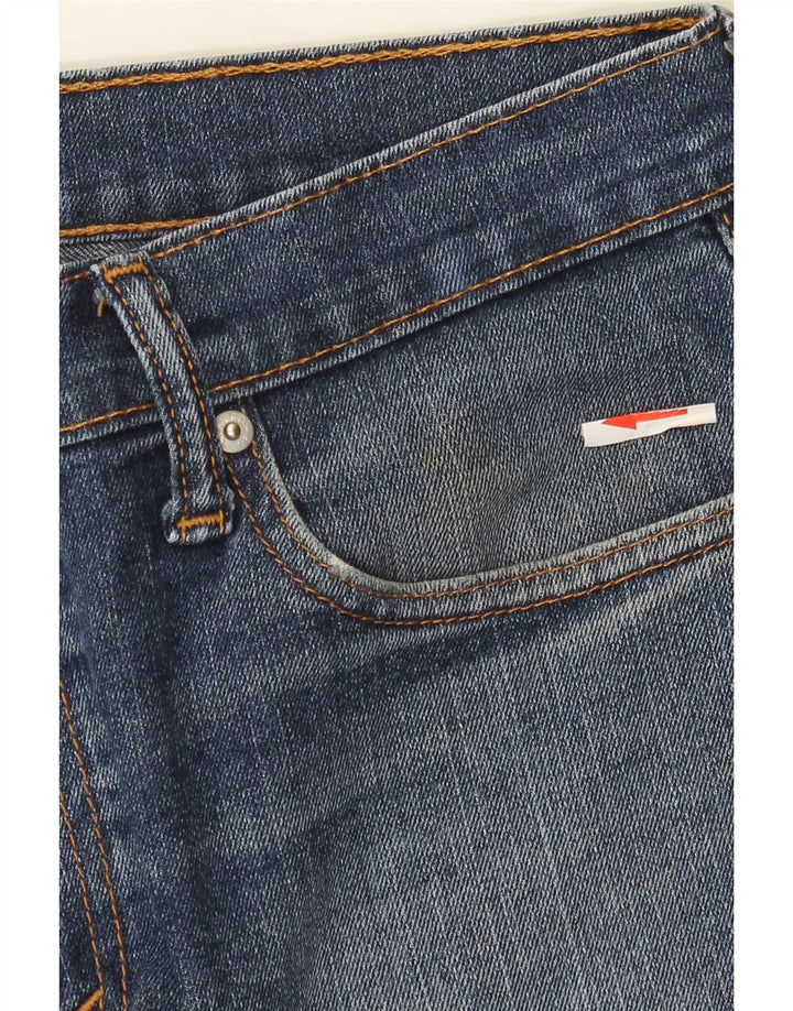 Levi's Masculino 513 Straight Jeans W32 L30 Azul Algodão