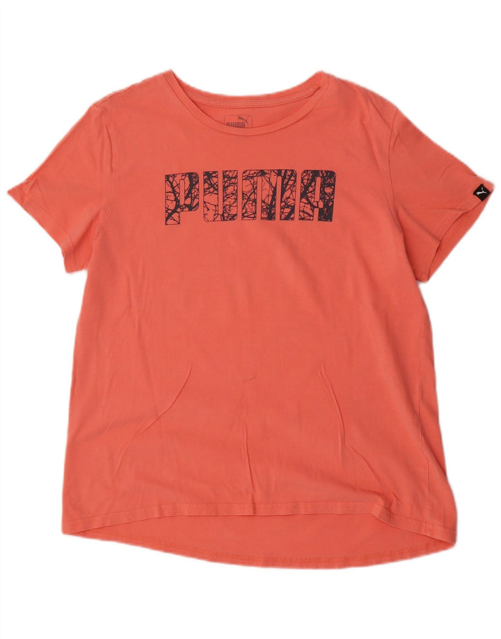 Puma Camiseta Feminina Graphic Top UK 16 Grande Rosa