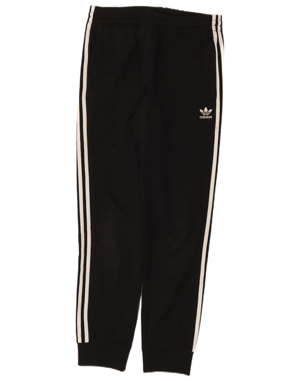 Adidas Mens Treino Calças Joggers Médio Preto Poliéster Esportes