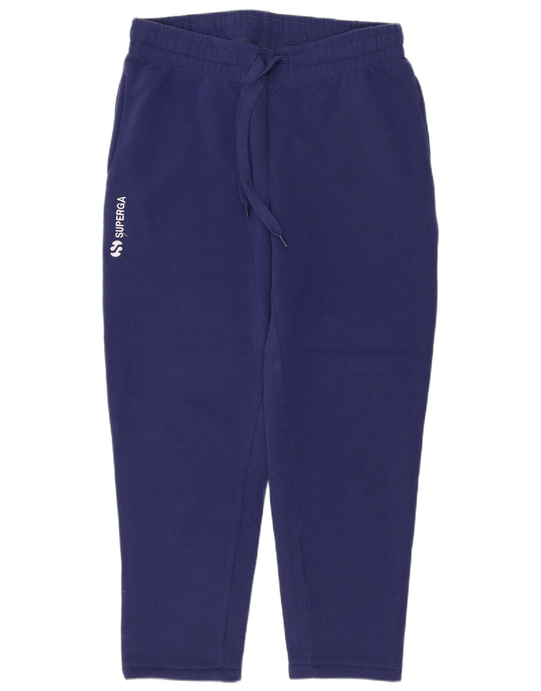 Calça de treino feminina SUPERGA UK 12 poliéster azul marinho médio