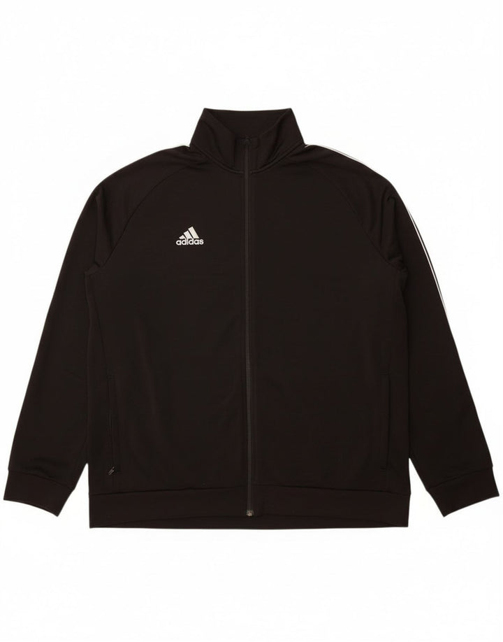 Adidas Mens Treino Top Jaqueta 2XL Poliéster Preto