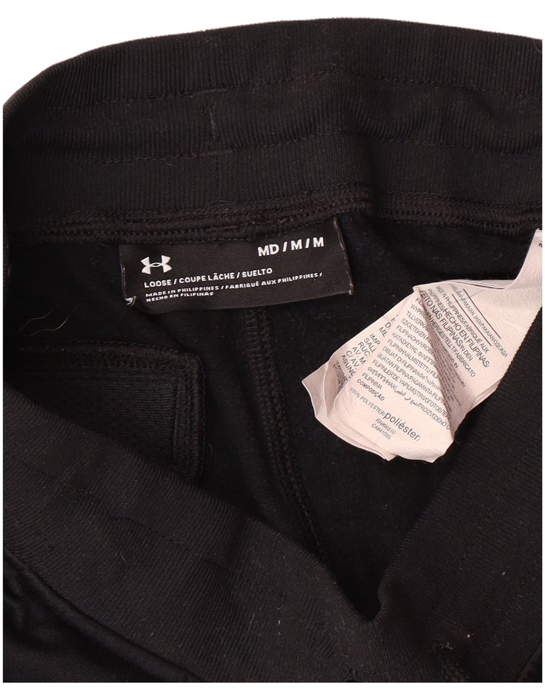 UNDER ARMOUR Calça de treino feminina Joggers UK 12 Médio Preto