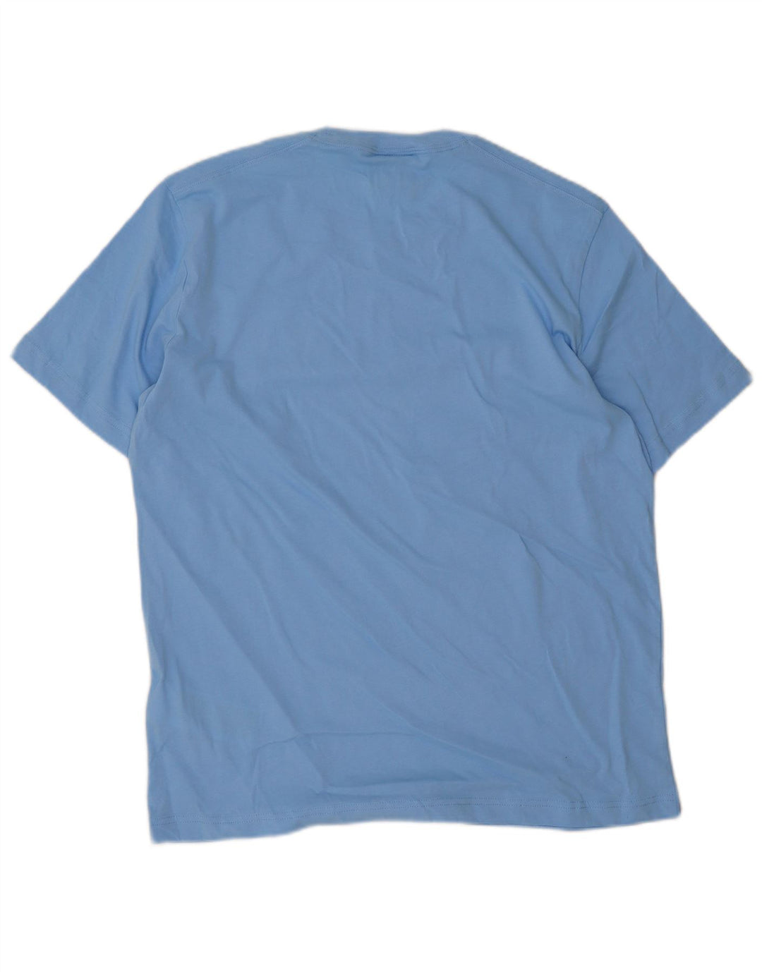 Camiseta masculina estampada Champion algodão azul médio