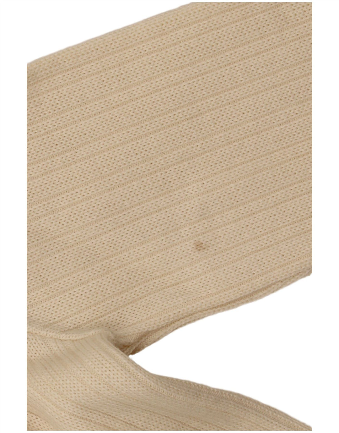 Suéter cardigã feminino grande com peito duplo CAGI IT 34 2XS branco