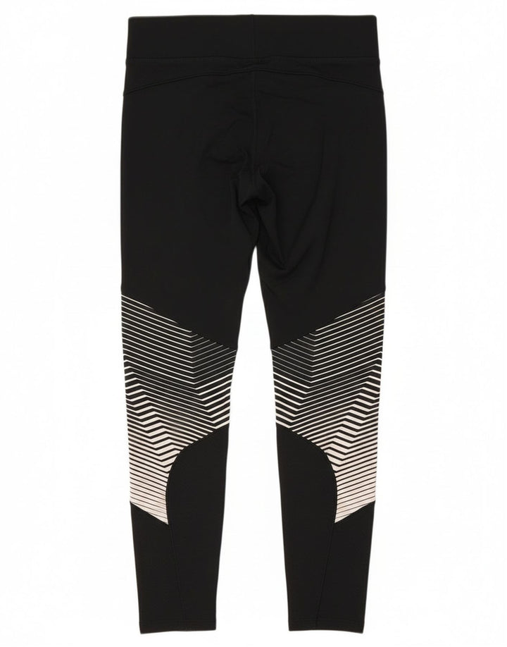 Under Armour Womens Leggings UK 12 Médio Preto Geométrico