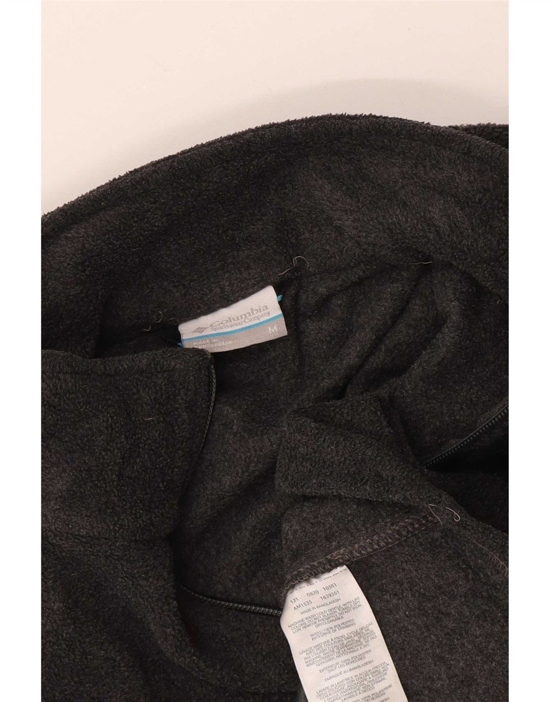 Colete de lã feminino Columbia UK 14 poliéster cinza médio