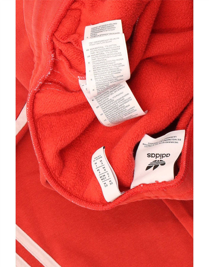 Adidas Mens Treino Calças Joggers Médio Algodão Vermelho