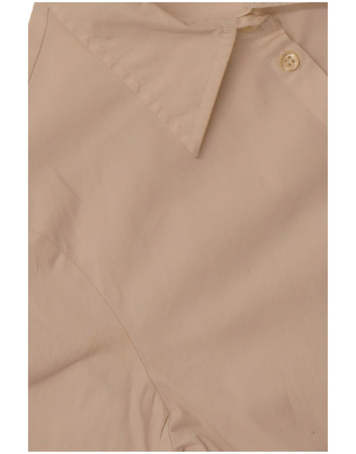 REPLAY Womens Shirt UK 12 Medium Off White Cotton Vintage Replay and Second-Hand Replay from Messina Hembry 