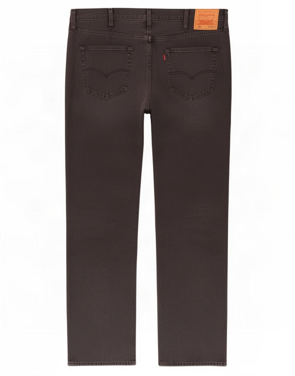 Jeans Levis 501 Straight Masculino W44 L34 Algodão Preto