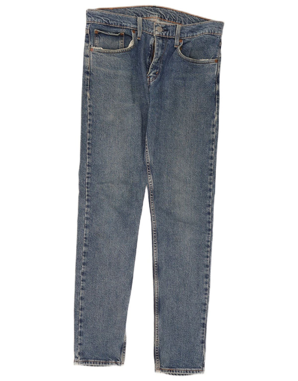 Calça jeans masculina Levi's 512 Slim Tapered W31 L32 azul algodão