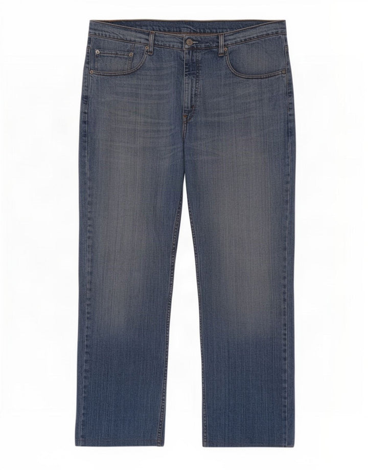 Levi's Masculino 752 Straight Jeans W36 L31 Azul Algodão