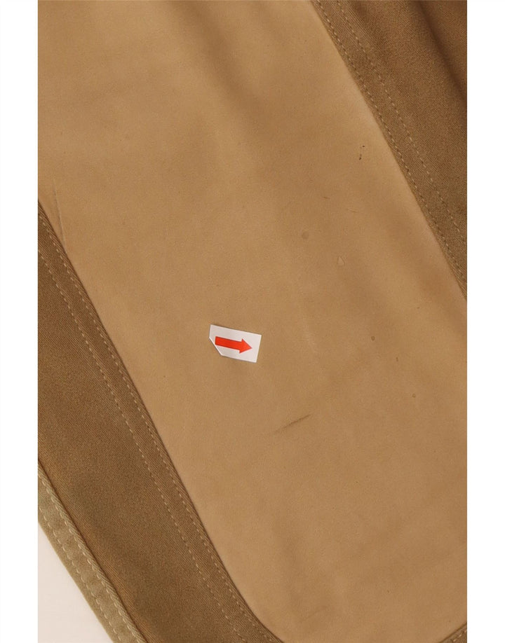 JECKERSON Mens Straight Casual Trousers W32 L32 Brown Cotton Vintage Jeckerson and Second-Hand Jeckerson from Messina Hembry 