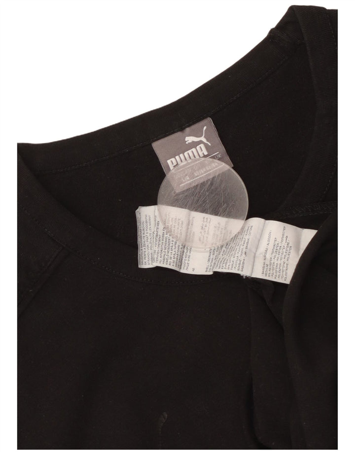 Camiseta masculina PUMA BVB Dortmund grande algodão preto