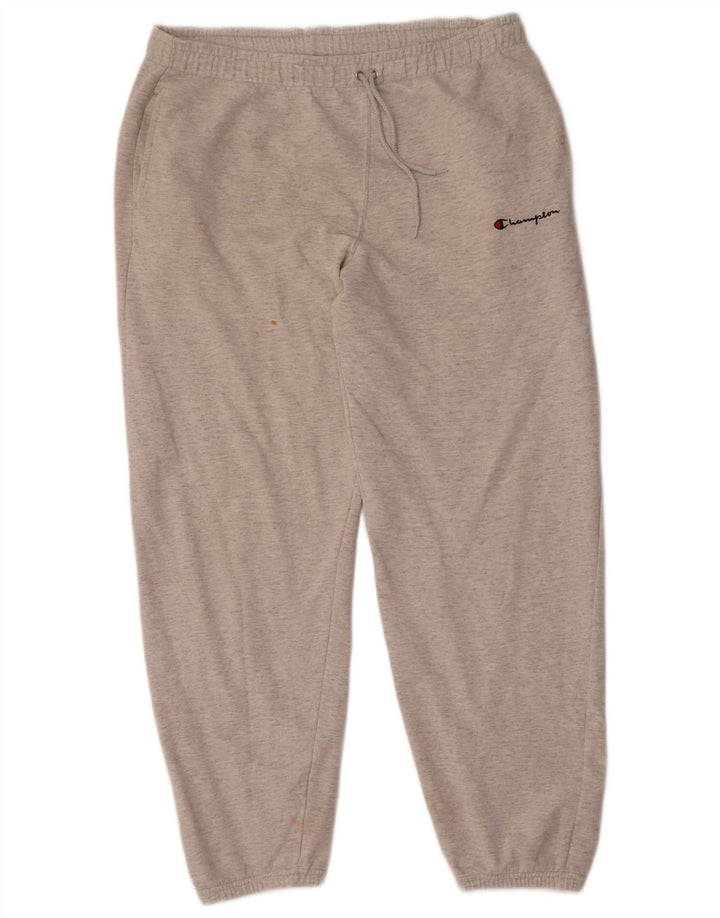 Calça esportiva masculina Champion Joggers XL cinza algodão