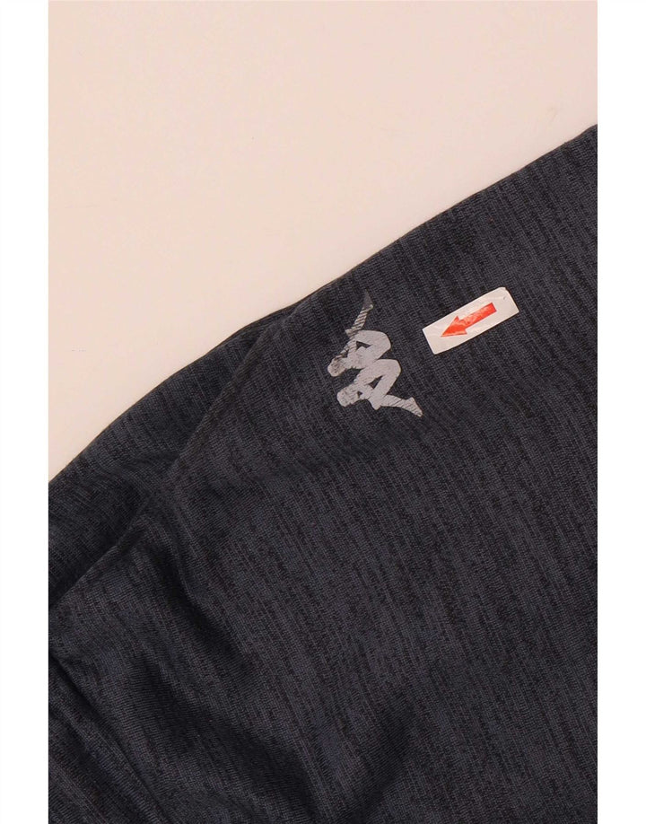 Shorts esportivo masculino Kappa XL azul marinho manchado de poliéster