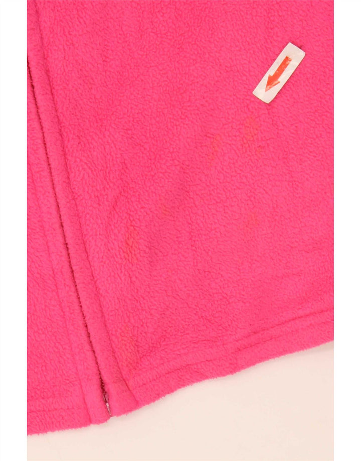 Jaqueta de lã feminina Marks & Spencer UK 20 2XL poliéster rosa