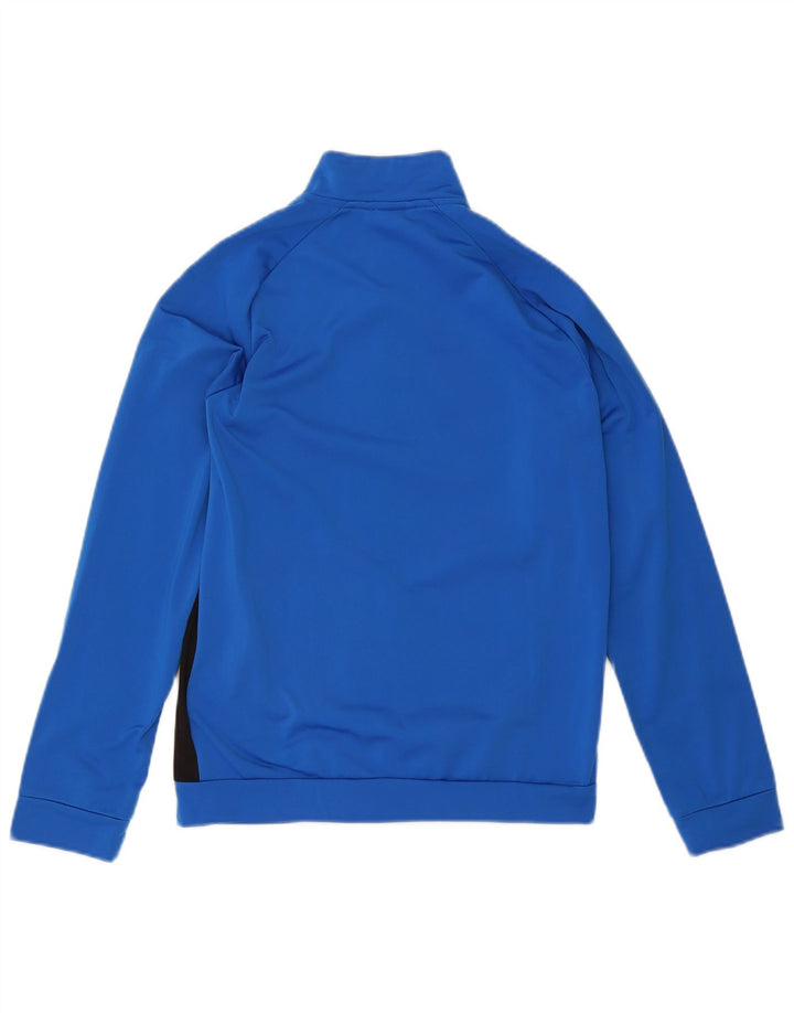 Jaqueta Puma Boys Graphic Tracksuit Top 13-14 anos Azul Colorblock