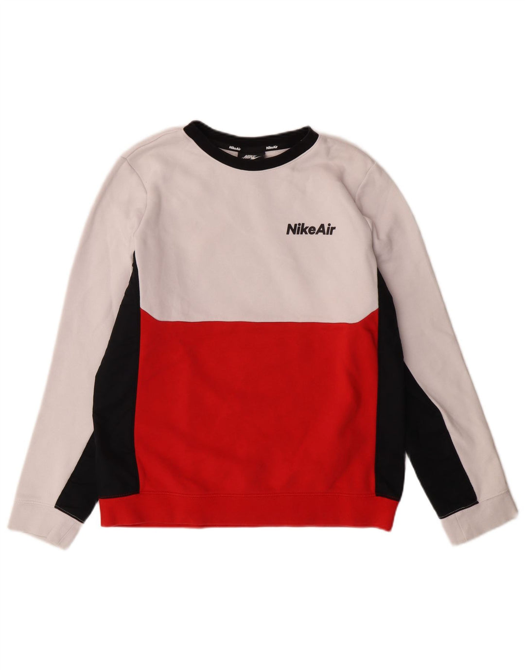 NIKE Boys Graphic Sweatshirt Jumper 13-14 Anos XL Multicolorido