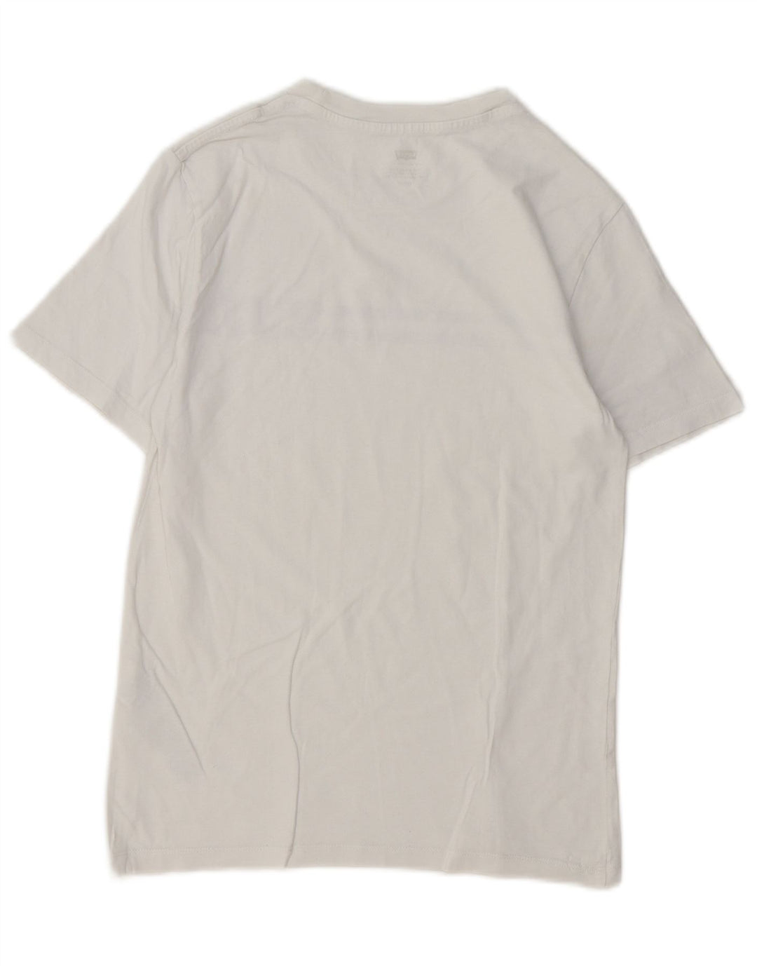 Camiseta gráfica masculina Levi's Top pequeno algodão branco
