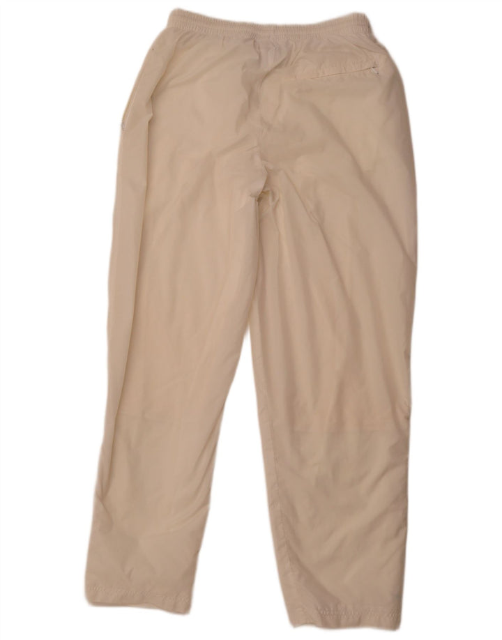 Calça de treino masculina NIKE de algodão branco médio