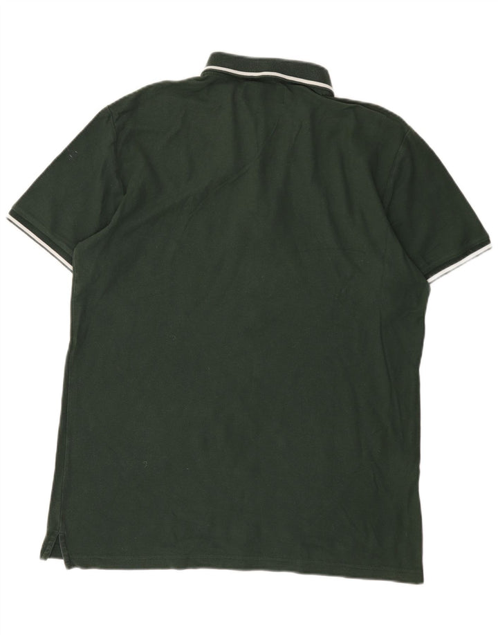 Camisa polo masculina PENGUIN grande algodão verde