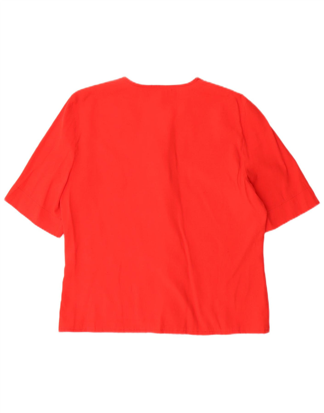 Blusa feminina de manga curta Miss Joy EU 38 viscose vermelha média