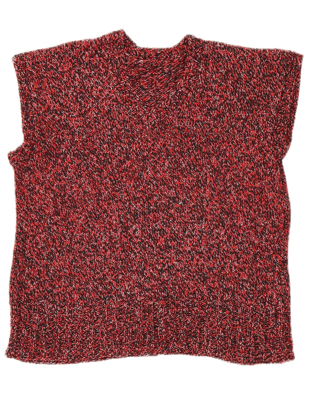 Regata feminina vintage UK 18 XL vermelha manchada