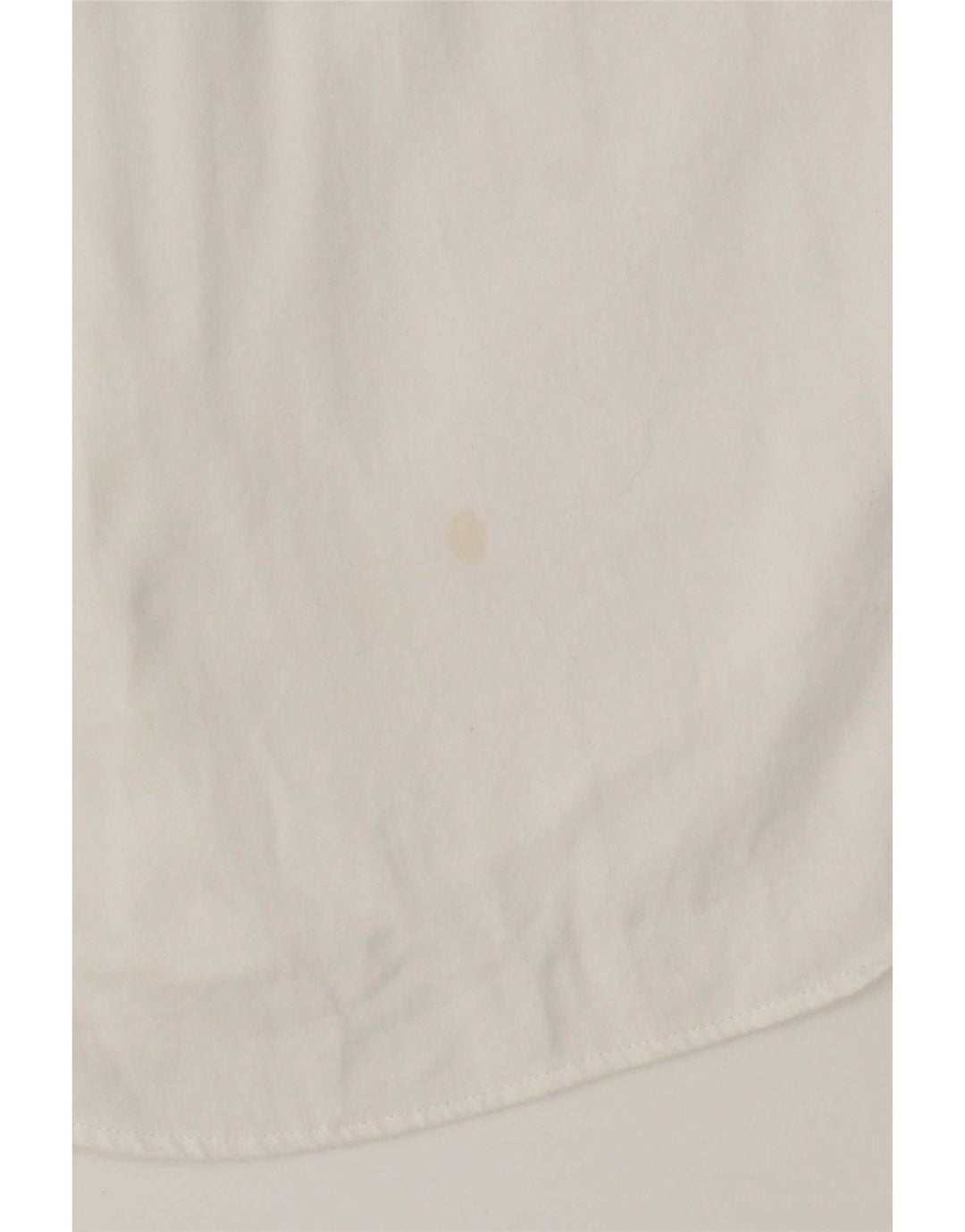 Camisa masculina Calvin Klein Slim Fit tamanho 15 algodão branco médio