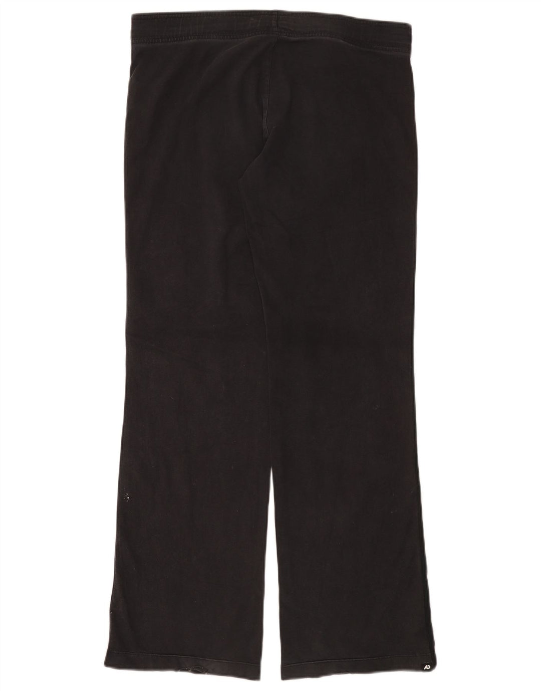 Calça de treino feminina Nike UK 14 médio preto algodão
