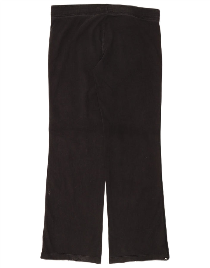 Calça de treino feminina Nike UK 14 médio preto algodão