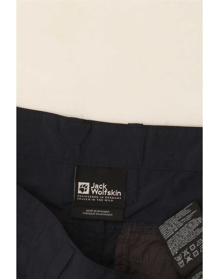 Shorts cargo masculino Jack Wolfskin W36 grande azul marinho poliamida