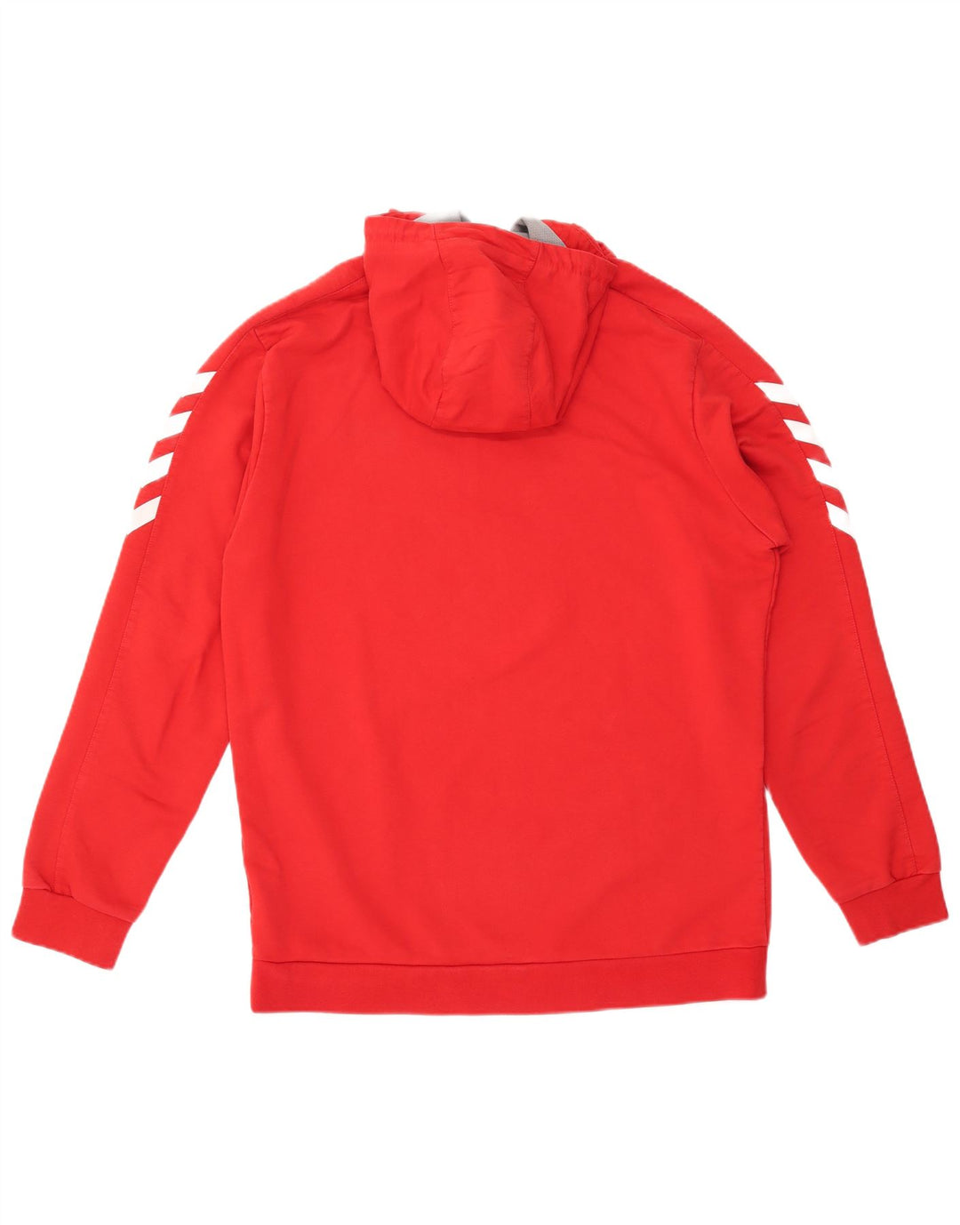 Suéter masculino com capuz gráfico HUMMEL grande algodão vermelho