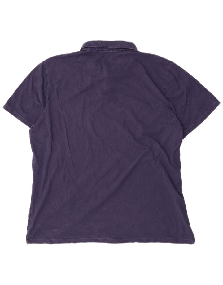 Camisa polo masculina Gap XL azul marinho algodão