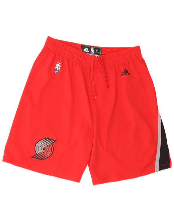 Adidas Mens Portland Trail Blazers Graphic Sport Shorts XL Vermelho Colorblock