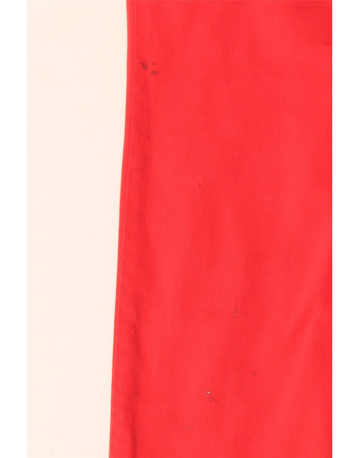 Liu Jo Calça feminina casual slim W30 L26 vermelha