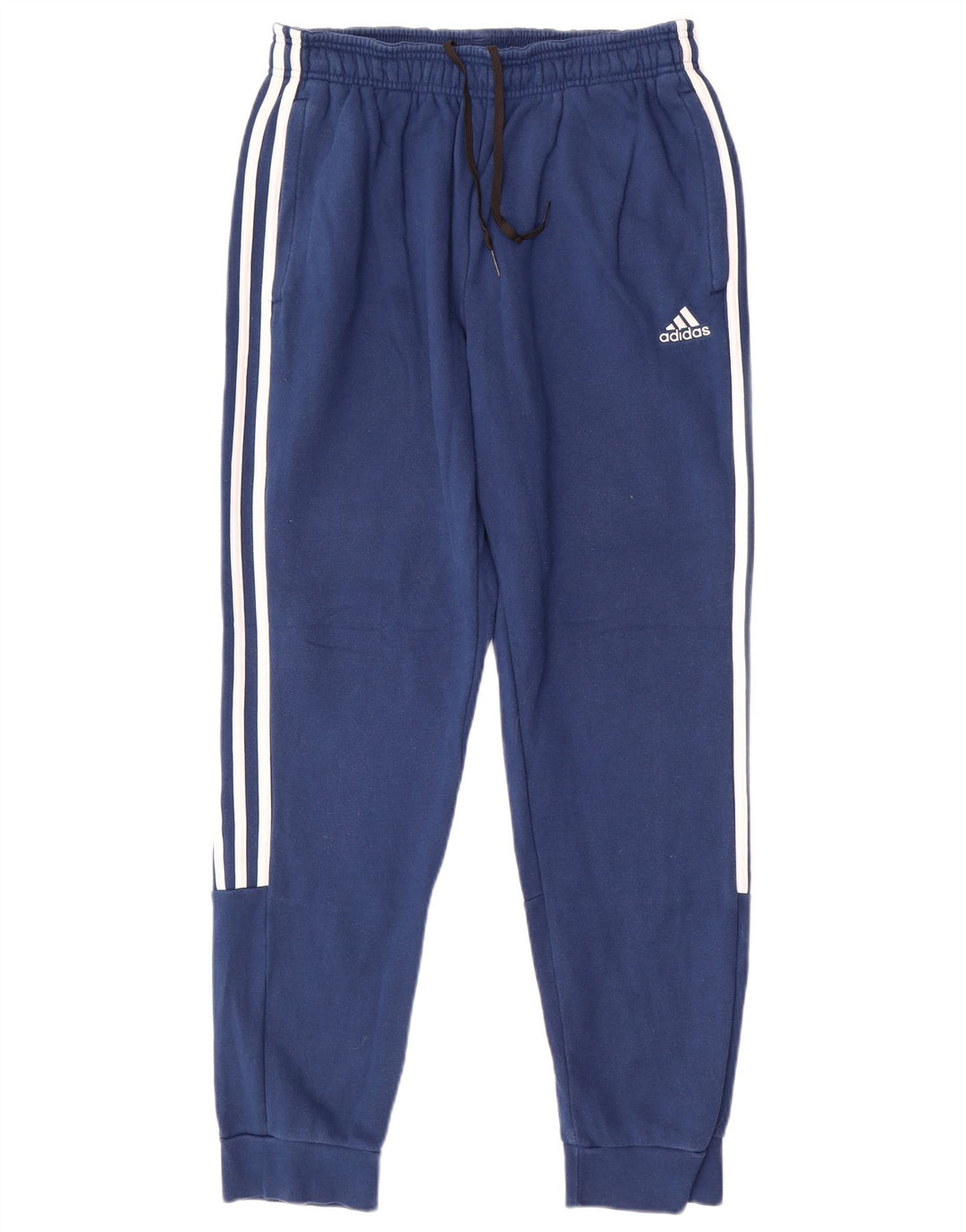 ADIDAS Calça de treino masculina Joggers médio azul algodão