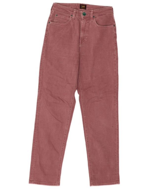 Lee Mens Carol Jeans de cintura alta W25 L28 algodão roxo