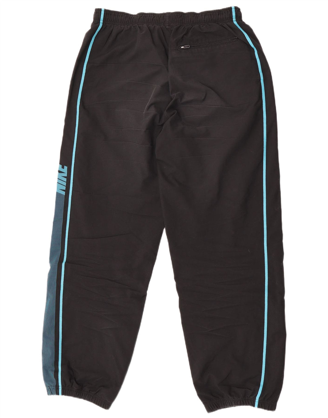 Calça de treino masculina Nike joggers grande poliéster preto