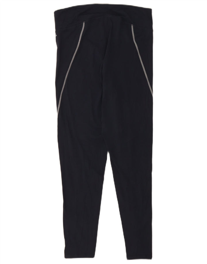 Leggings femininos Jack Wills UK 16 grandes nylon azul marinho
