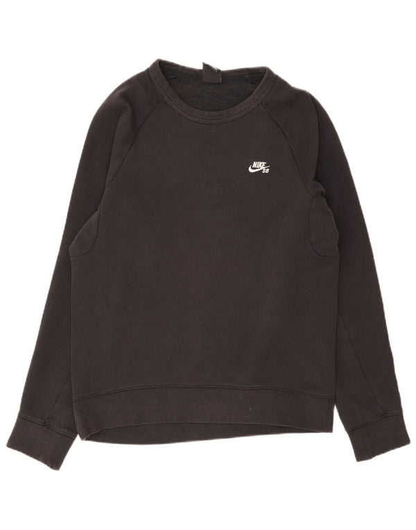 Nike Mens Moletom Jumper Pequeno Preto