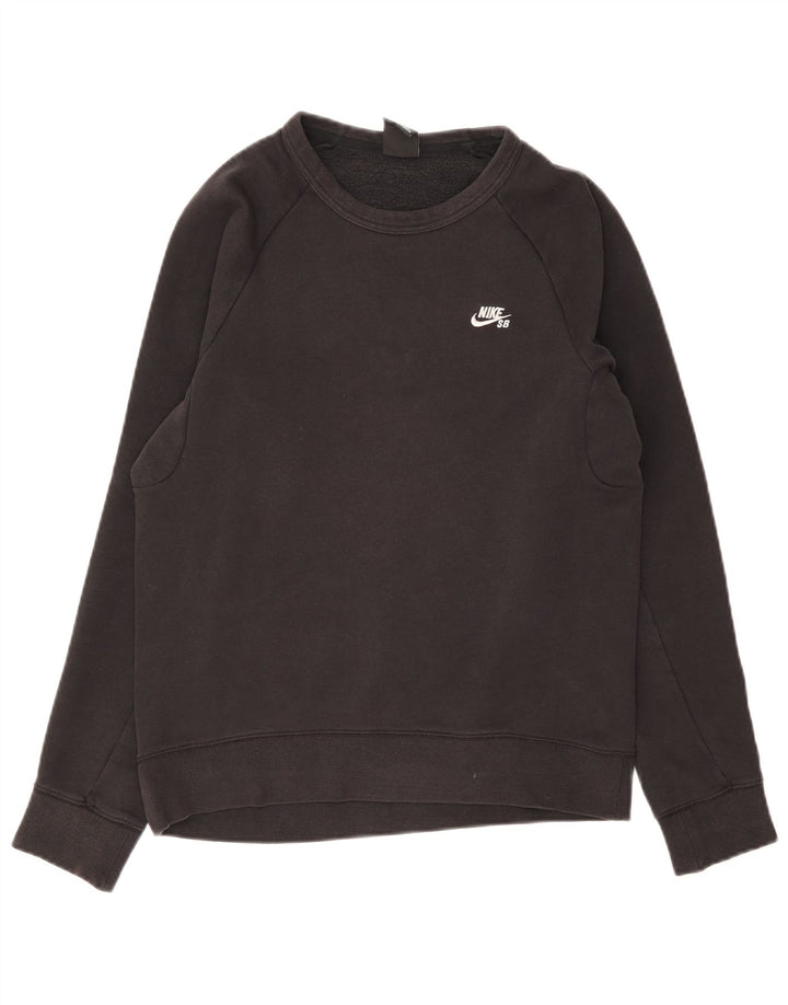 Nike Mens Moletom Jumper Pequeno Preto