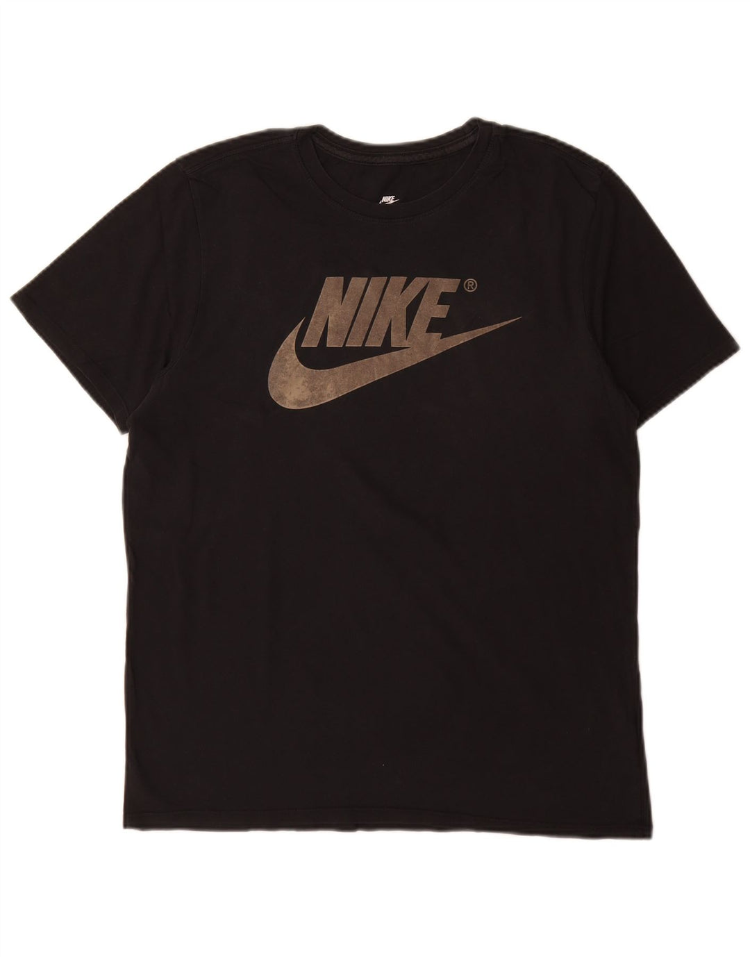 Camiseta Nike Masculina Athletic Cut Graphic Top Médio Algodão Preto