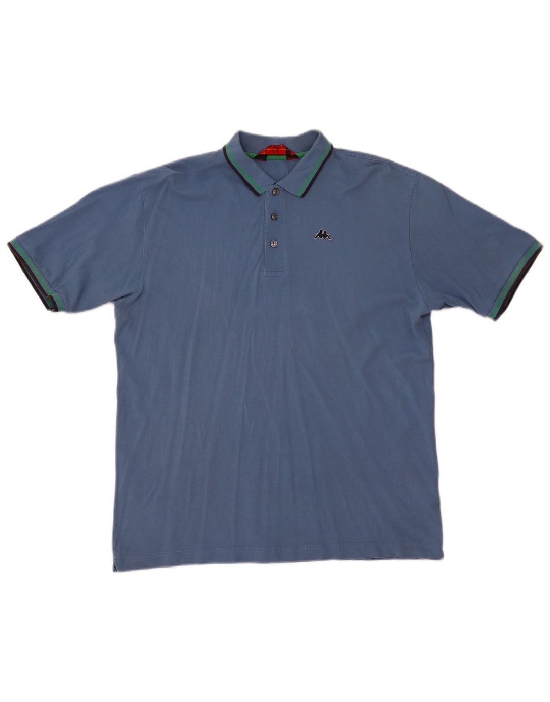 Camisa polo masculina Kappa XL algodão azul