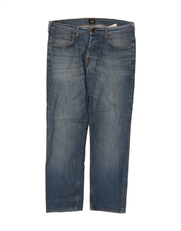 LEE Womens Powell Straight Jeans W33 L28 Blue Cotton Vintage Lee and Second-Hand Lee from Messina Hembry 