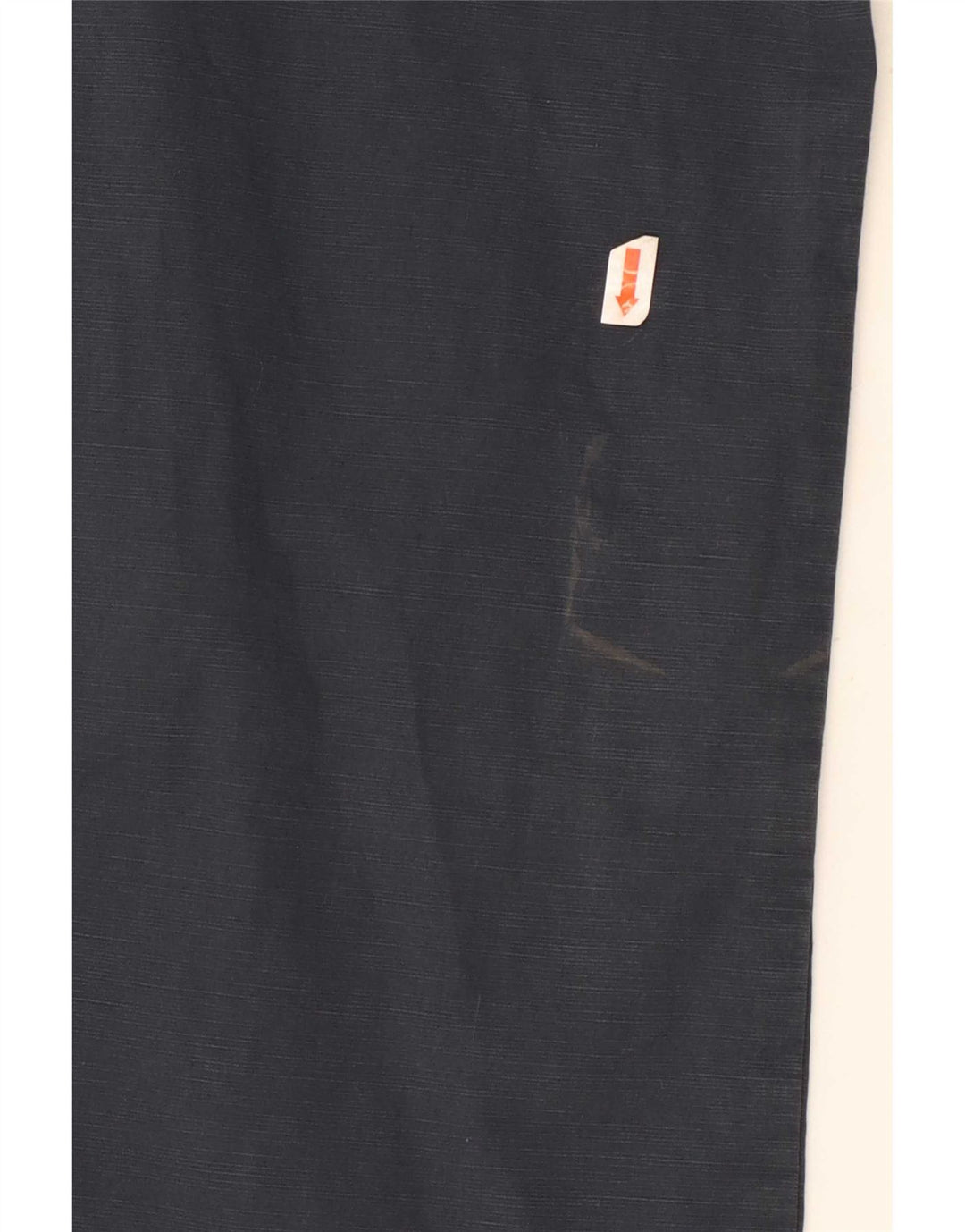 Calça reta feminina Murphy & Nye Sailmakers W31 L33 algodão azul marinho
