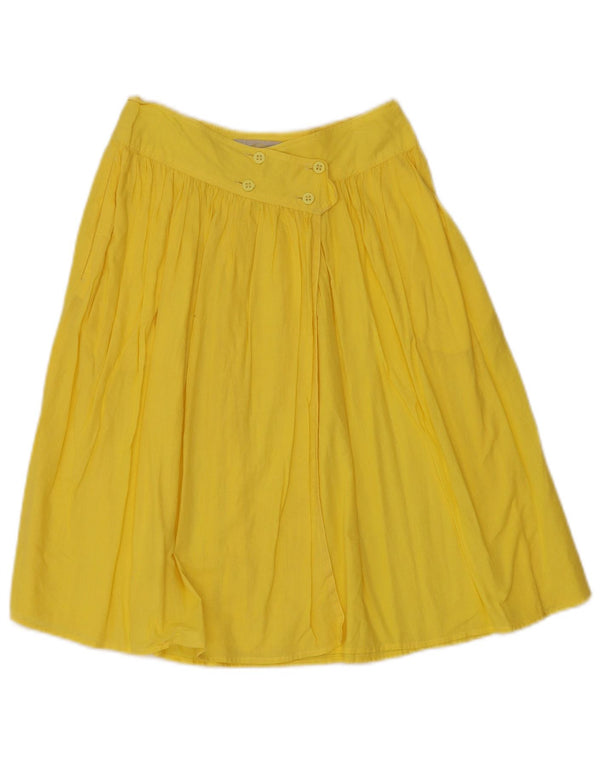 Saia French Connection Meninas A-Line 14-15 Anos W24 Algodão Amarelo